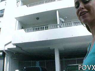 riley reed enters a nasty competition where she gives rough blowjobs and hardcore sex