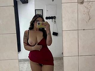 Stepsister Bianca Masturbates In Front Of Mirror, Then Gets Fucked Hard By Stepbrother