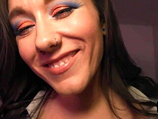 I love how Sinn Sage teases with ice on skin
