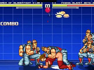 Whoa, this hentai mugen femina gangbang is totally wild with creampies