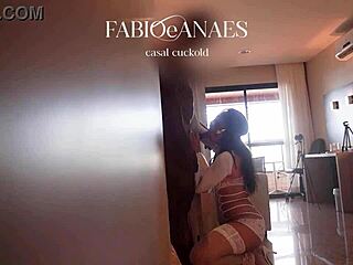 Latina Hotwife Teased With Big Black Cock