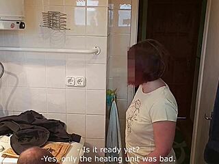 repairman fucks wife while husband sleeps 😏