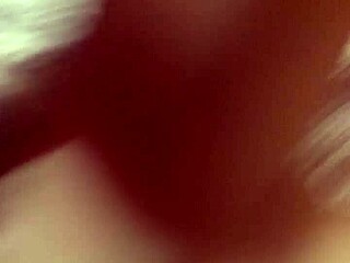 blonde teen gets cum on her big tits 😜