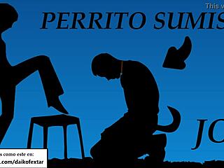 Mistress commands pet transformation in Spanish JOI