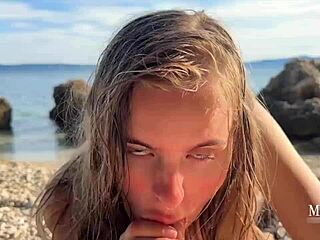 Fucking On Public Beach - The Season Is Open!