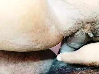 Indian bhabi cheats with husband's friend in bedroom, dirty talks 😈