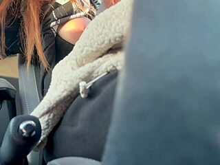 Italian Milf Artemisia Love Flashes Big Tits While Driving, Long Hair Fetish