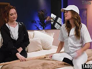 Siri Dahl passionately strapons teen's fresh pussy in lesbian coaching