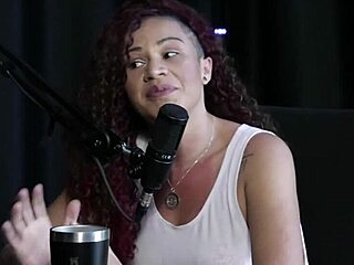 Beautiful Teen in Sheer Red Lingerie Experiences Gang Anal with Six Men