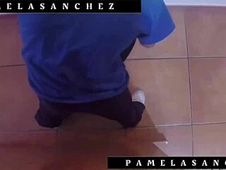 Hidden Camera Catches Neighbor Fucking Me in Closet