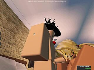 Roblox Slut Sucks and Fucks Massive Cock Hard