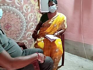 Step-Mother Asks Step-Son for Freehand Massage