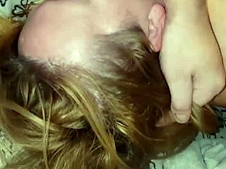 throat pie with cock in mouth scene