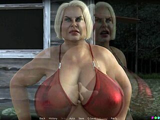 Chocolate Chubby Lady Receives Huge Cock In Anal Creampie