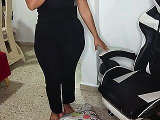 Cheating at home with my little 18+ step-nephew, he's so cute 😈