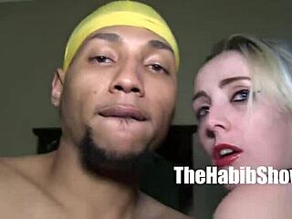 Dominican BBC Fucks Petite Skinny Sub Lily Lovecraft in Ripped Clothes Action