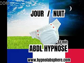 French ABDL hypnosis helps accept wearing diapers in immersive session.