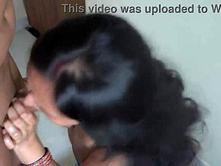 step mom sucks big cock for cum in mouth