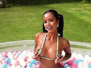 Putri Cinta in Paddling Pool Film