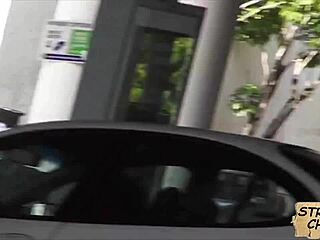 Teen Babe Rides For A Ride