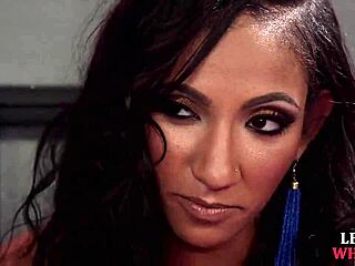 ebony milfs licking ass with strapon