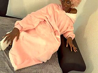 I-I love how this hot black girl rides my big cock and gets anal creampie, amateurs