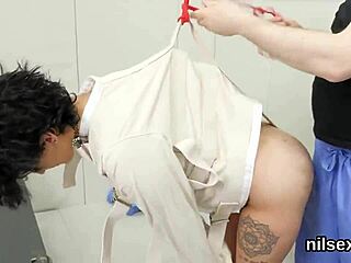 i was taken to the anal asylum for brutal fucking and ass licking