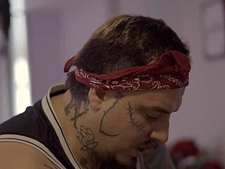 behind scenes, latina whore takes monster cock in ass?