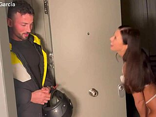 Hot brunette squirts wildly while taking cock deep!