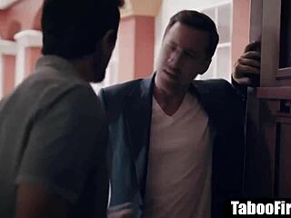 Teen Stepdaughter Double Penetrated by Stepfather and Teacher 😏