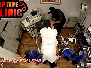 naked bloopers from melany lopez in remote interrogation center, accident or on purpose?