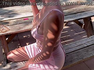 italian big tits milf artemisia love showing perfect hot body outdoor in florida smoke fetish