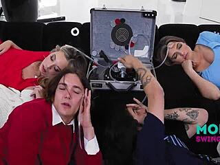 intriguing taboo fantasies: hardcore group sex with step-mom gone wrong