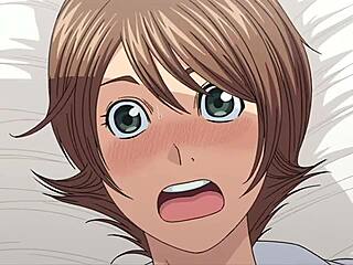 The young boy engages in sexual intercourse with his attractive aunt in a taboo encounter