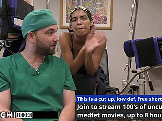 Freshman Gets Mandatory Hitachi Orgasm From Doctor In Hospital Backstage