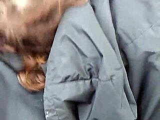 amber gives me a blowjob in the truck and i cum in her mouth