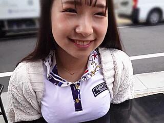 パート１【非合法級のミニマム巨乳が彼氏を捨てて乗りかえsex】男性経験1人のウブっ子巨乳が恋人と疎遠で先輩と浮気！