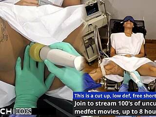 freshman experiences mandatory hitachi orgasm from doctor tampa in behind the scenes hospital setting with maya fierce