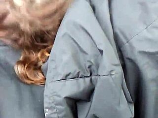 amber gives me a blowjob in the truck and i cum in her mouth