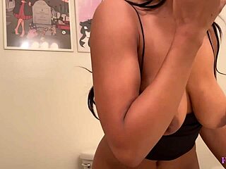 Getting Steamy In The Bathroom Sultry Jenna Foxx Pleasures Herself