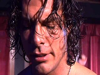 Intriguing encounter with brunette milf in fishnets