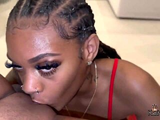 Kash Omera Straps And Eats Out Gf Pussy While Sub Records