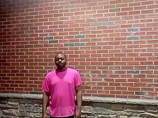 Private Dancer Performs Striptease With Clothes Ripped In Warm Weather.