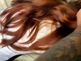 Secretary slut wets pussy before getting paid for rough sex