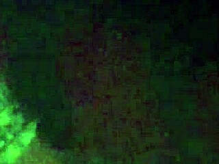 Skinny mexican slut flashes asshole and masturbates outdoors while licking ripped clothes