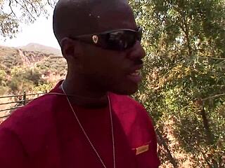 Nora Skyy, why get fucked outdoors by big black cock for facial?