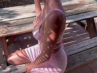 italian big tits milf artemisia love showing perfect hot body outdoor in florida smoke fetish