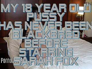 18 year old arab pussy gets blackbred by african cock starring sarah fox