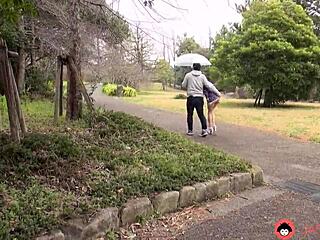 Kotori shirayuki sucks cock in public toilet