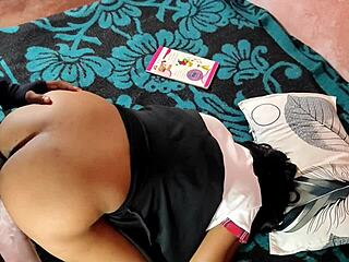 Desi stepfather fucks stepdaughter hard with big tits and ass in doggystyle 😍